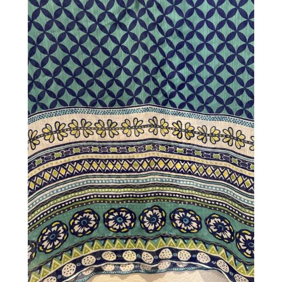 Bleu Rod Beattie Women’s Small Multi Color Swim Cover Up Sheer Tassel Vacation - Picture 8 of 11